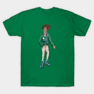 ANIME HYPEBEAST BOY SCHOOL UNIFORM (GREEN) T-Shirt